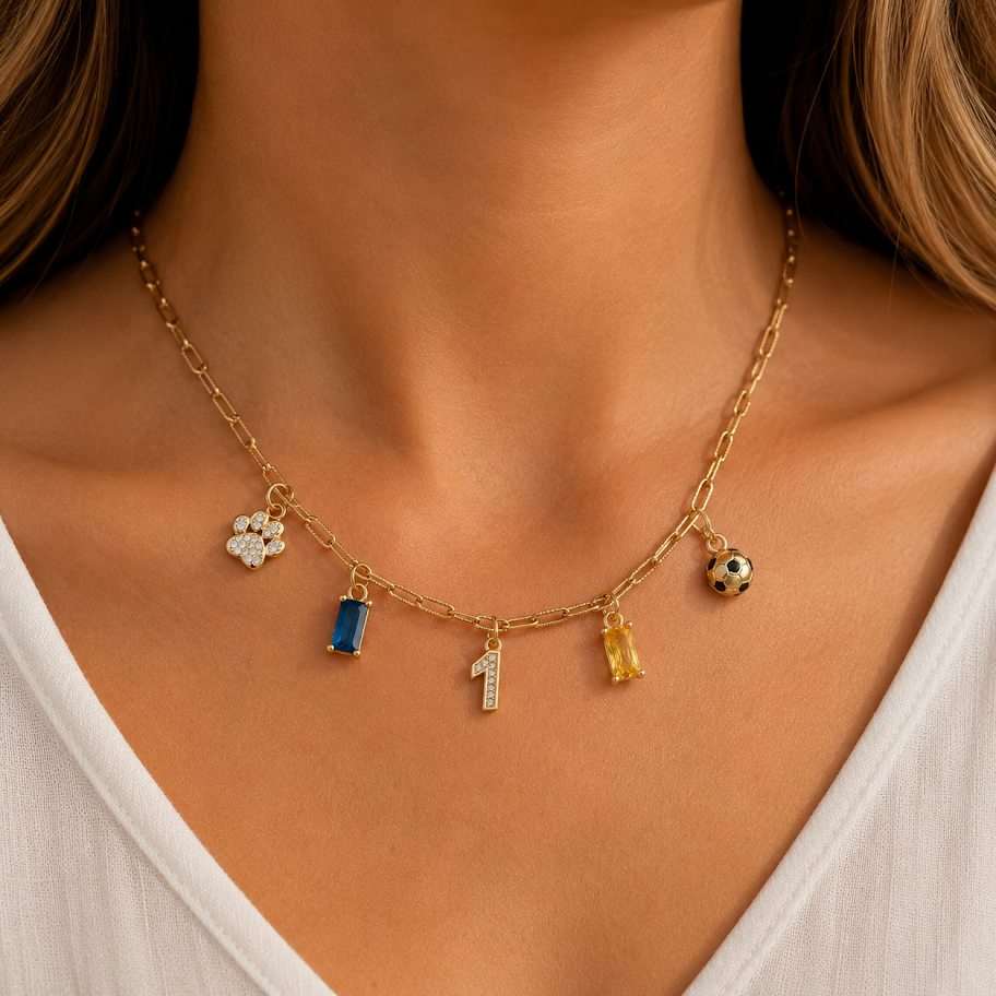 Sideline Story Charm Necklace