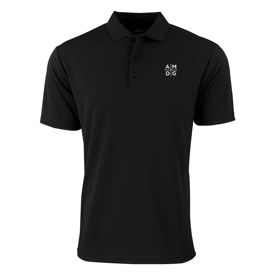 Vantage Black Polo