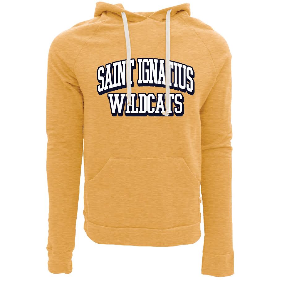 Blue84 Mustard Tri-blend Fleece Hoodie