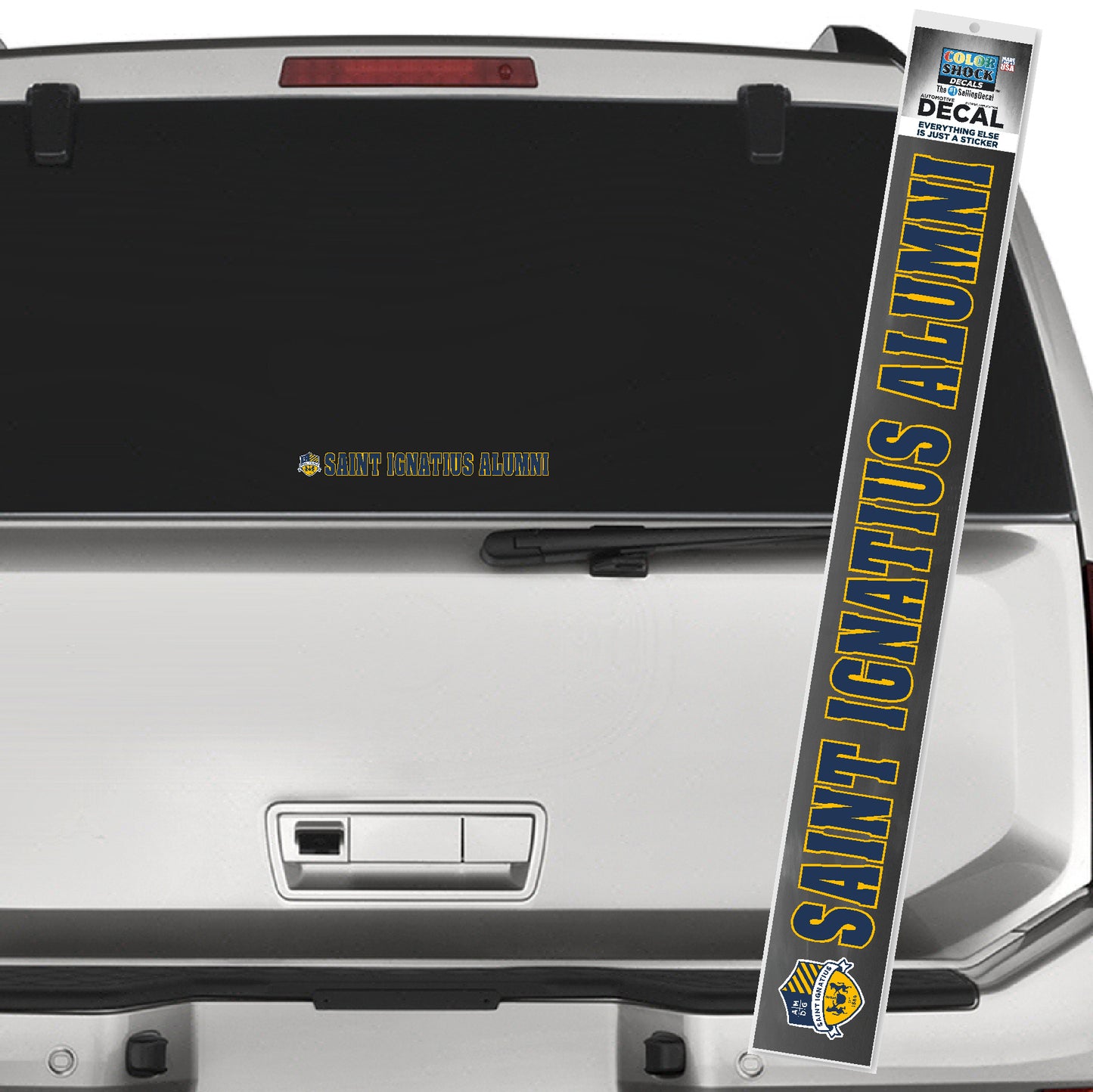 Saint Ignatius Alumni Decal (long)