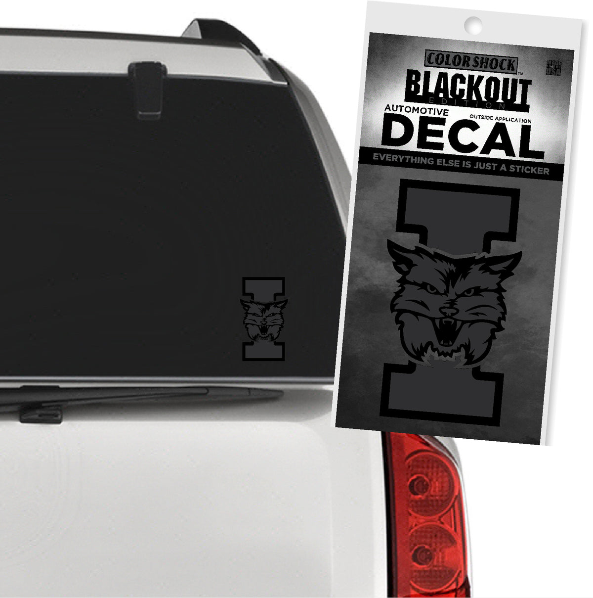 CDI I with Cat Black Out Decal