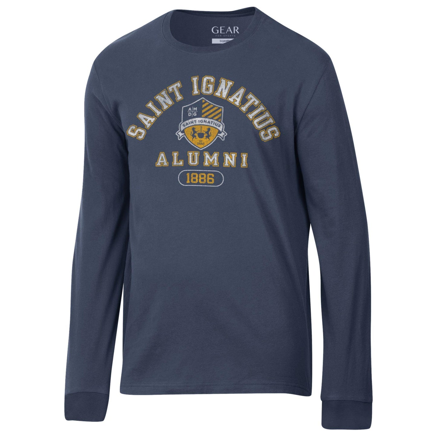 Gear Navy Alumni Long Sleeve Shirt
