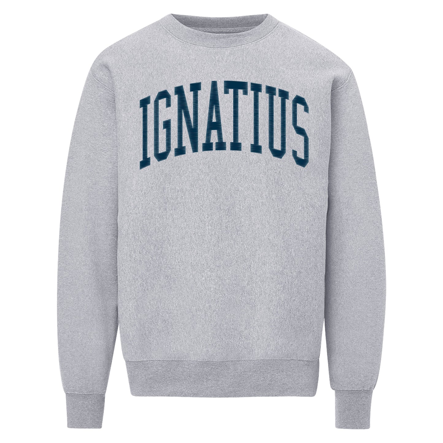 MV Sport Grey Pro Weave Crewneck