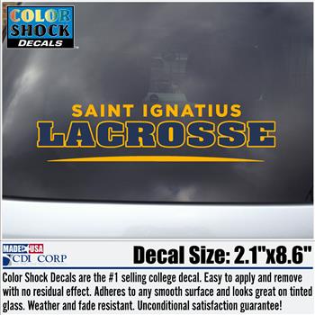 Saint Ignatius Lacrosse Decal