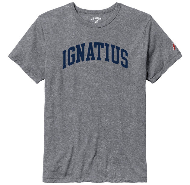 League Heather Grey Short Sleeve Tee