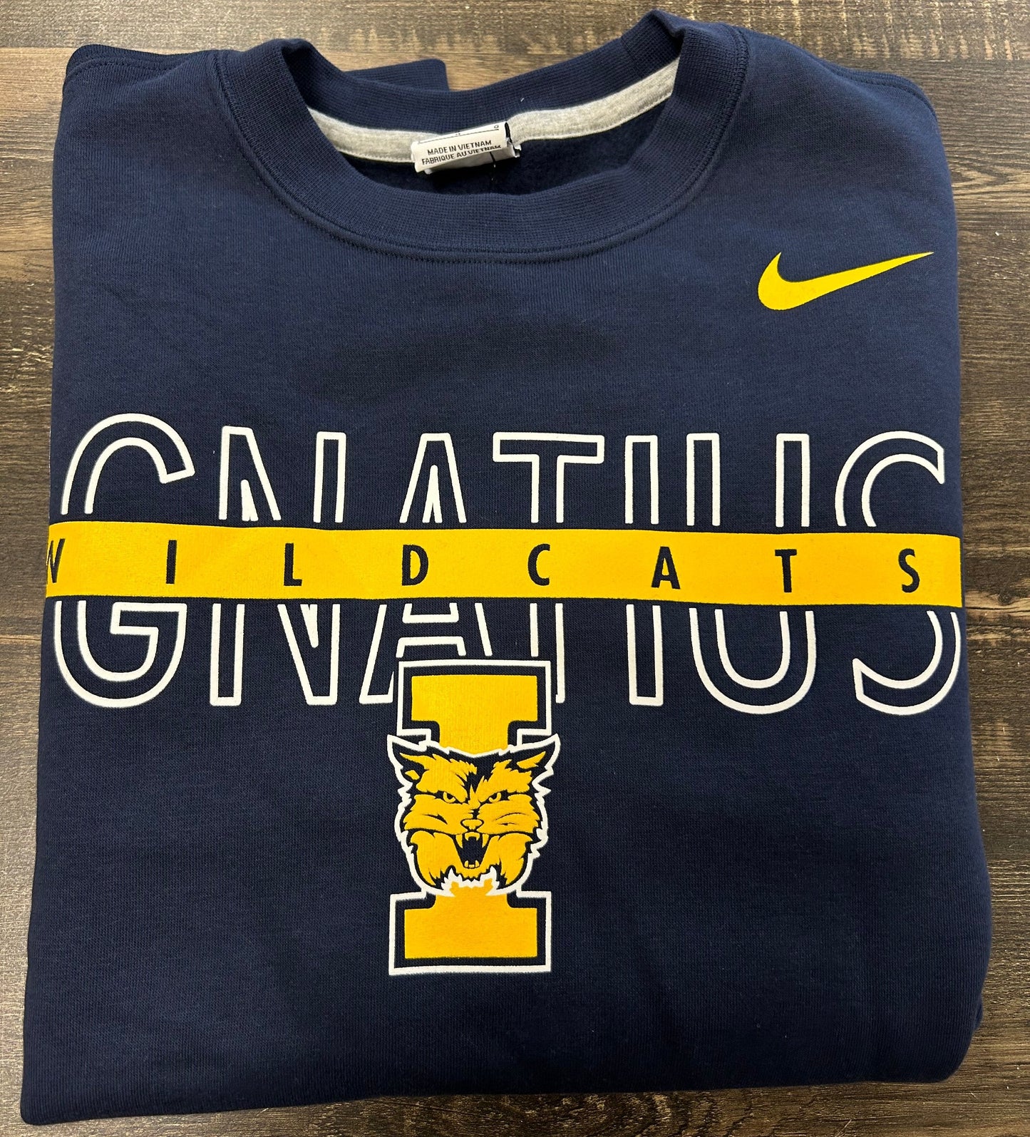 Nike Navy Fleece Crewneck (Online Exclusive!)