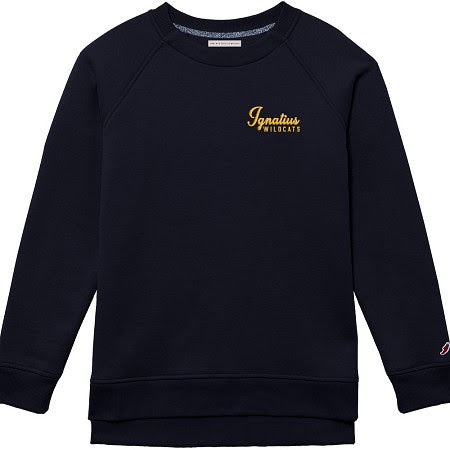 League Women's Navy 1991 Crewneck