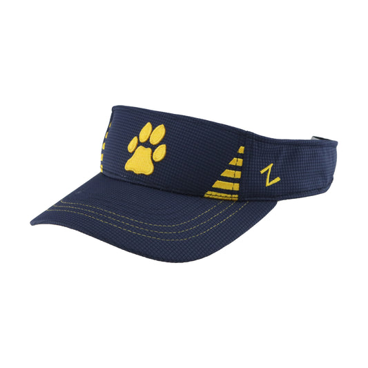 Zephyr Navy Paw Visor
