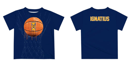 Viva La Fete Infant Basketball Drip Tee