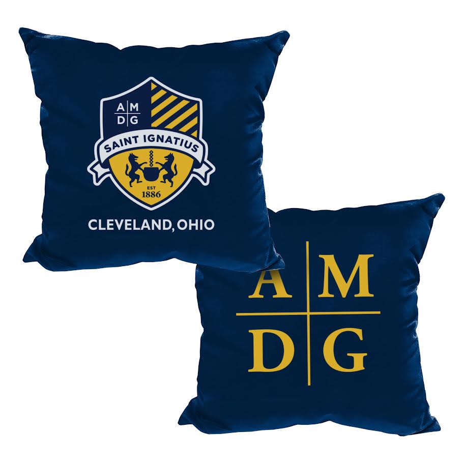 Saint Ignatius Throw Pillow