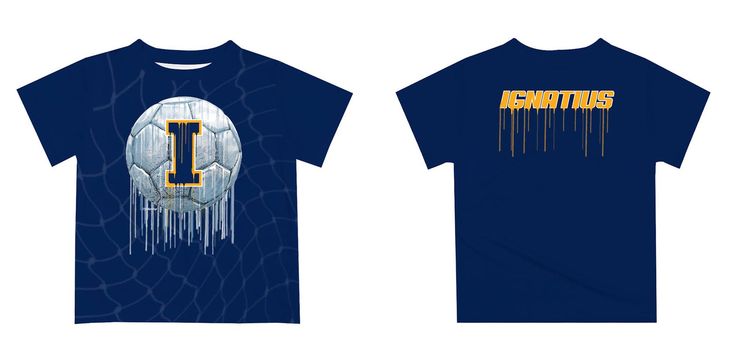 Viva La Fete Infant Soccer Drip Tee
