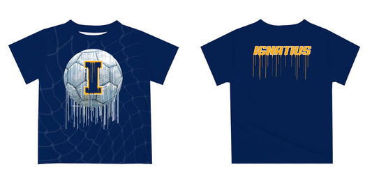 Viva La Fete Infant Soccer Drip Tee