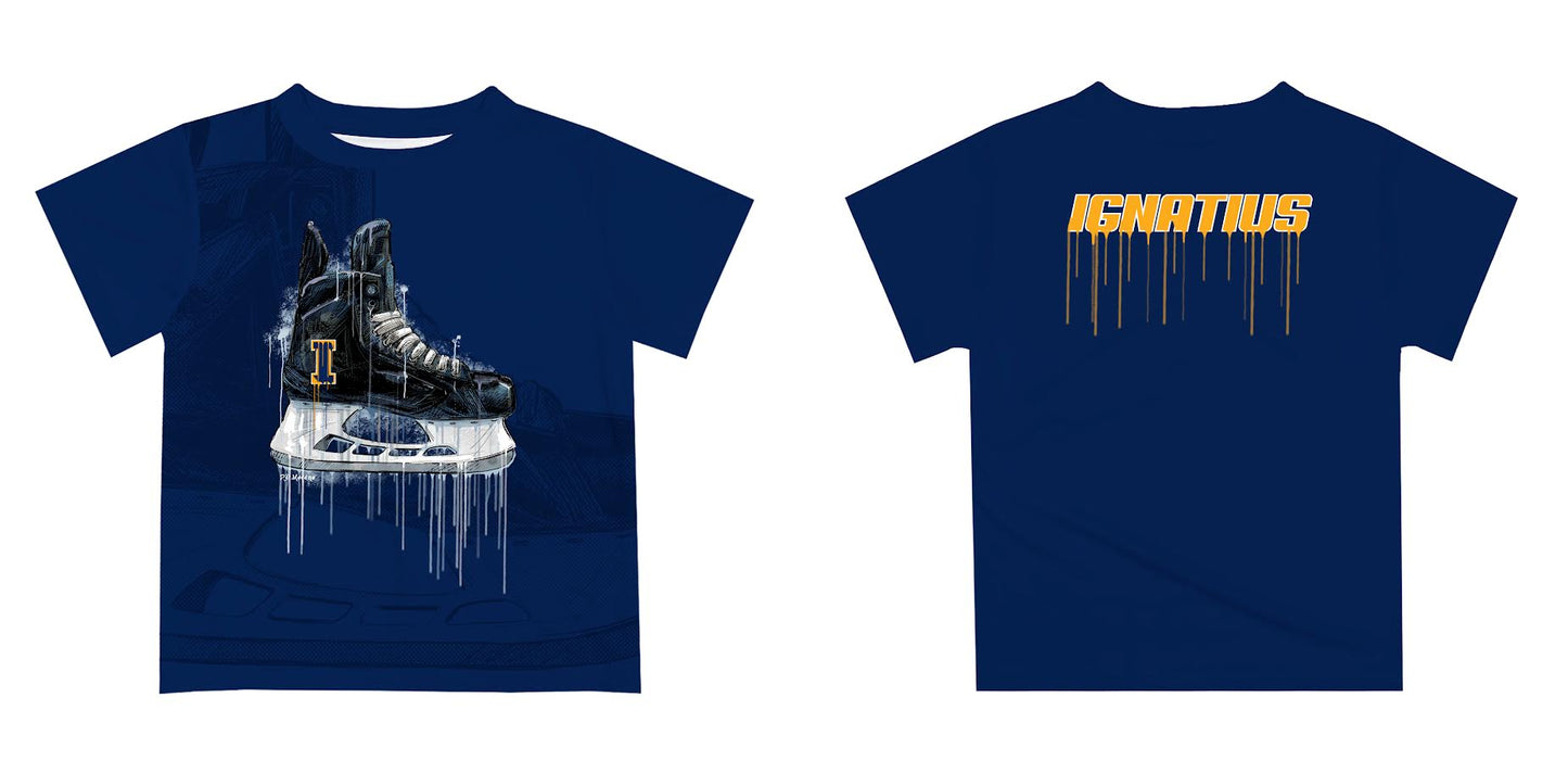 Viva La Fete Toddler Hockey Drip Tee