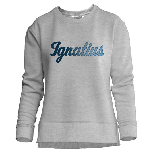 Camp David Women's Heather Grey Unity Crewneck