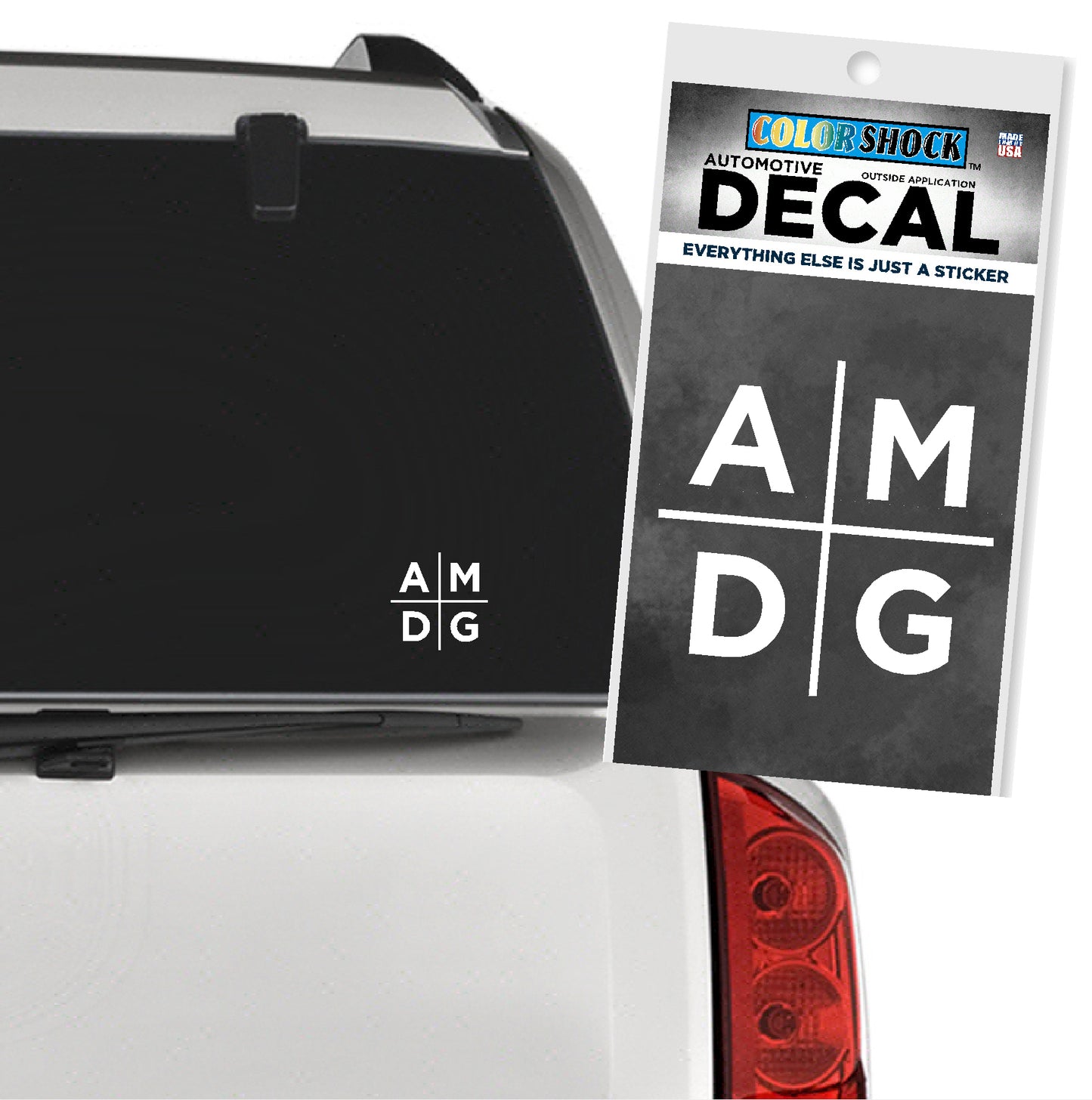 CDI AMDG Decal