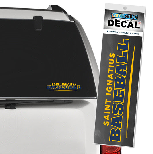 Saint Ignatius Baseball Decal