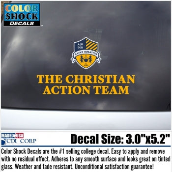 The Christian Action Team Decal