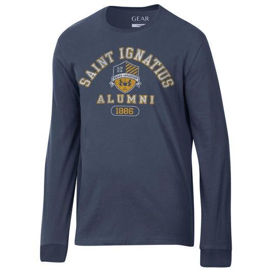 Gear Navy Alumni Long Sleeve Shirt