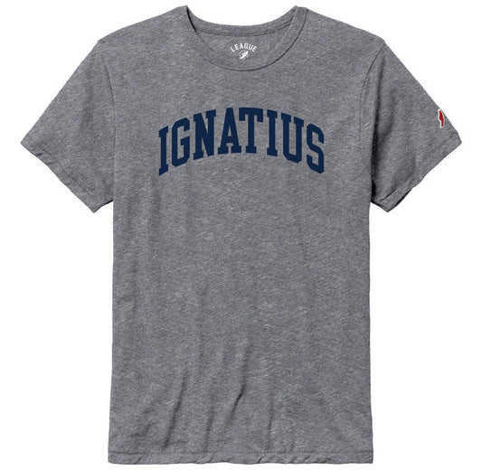 League Heather Grey Short Sleeve Tee