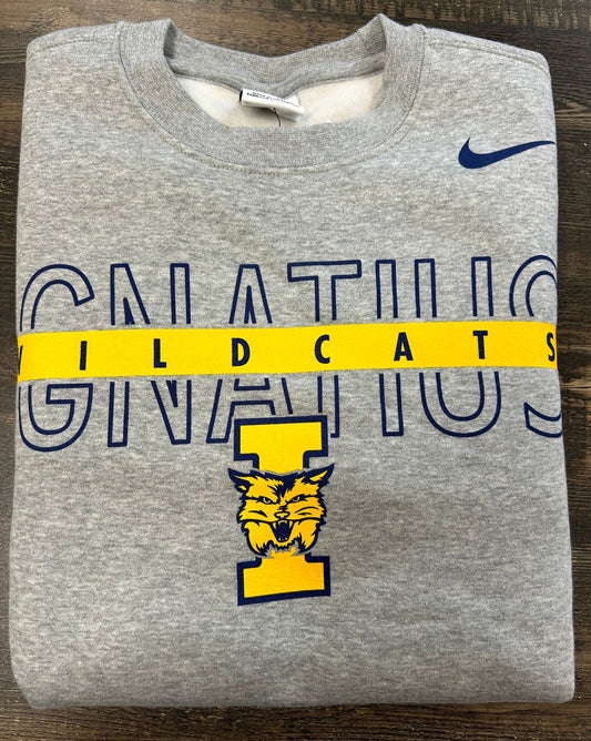 Nike Grey Fleece Crewneck (Online Exclusive!)
