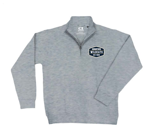 CI Sport Heather Grey Quarter Zip