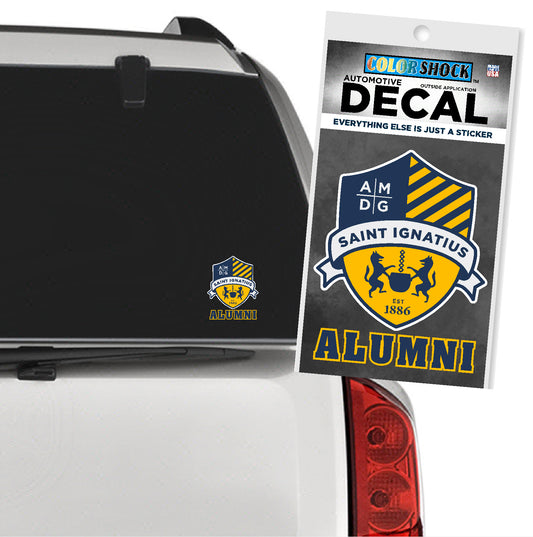 Saint Ignatius Alumni with Shield Decal