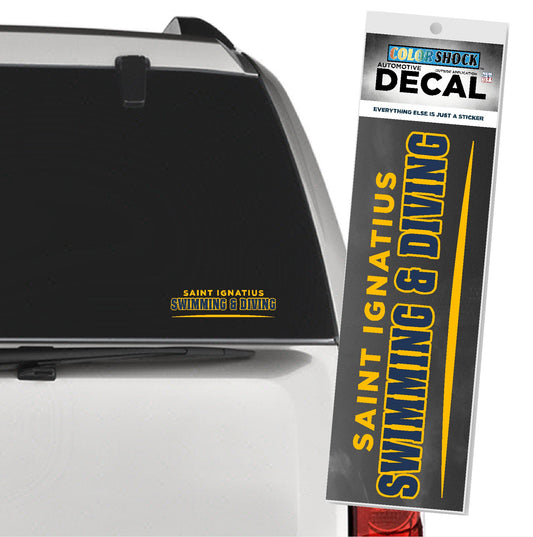 Saint Ignatius Swimming and Diving Decal