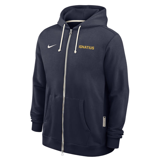 Nike Navy Dri-Fit Full Zip Hoodie