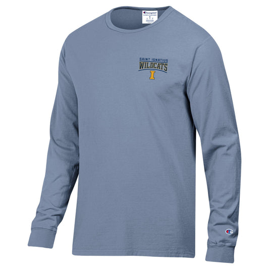 Champion Blue Garment Long Sleeve