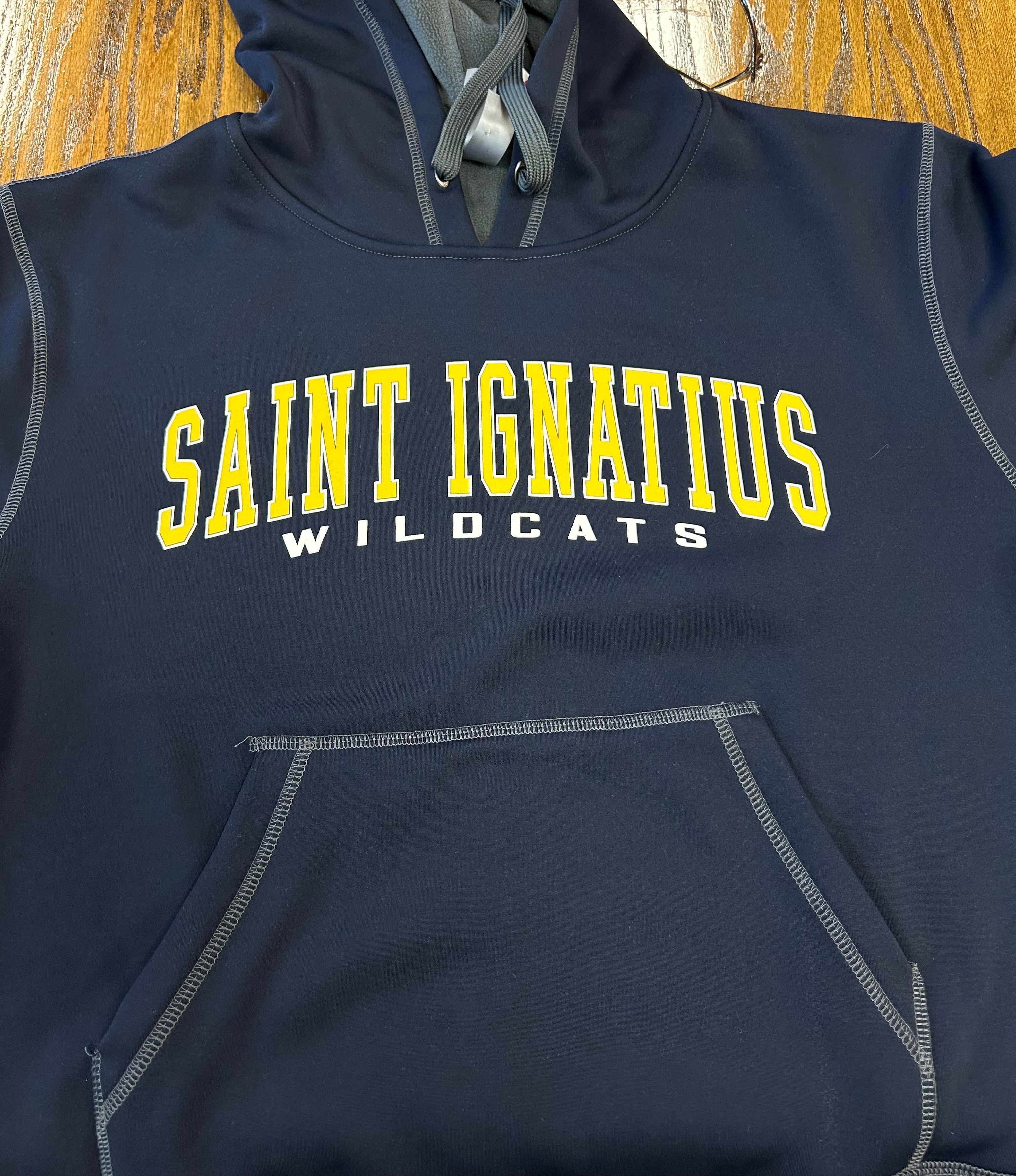 Ouray Navy Transit Hoodie – Saint Ignatius Wildcat Shop