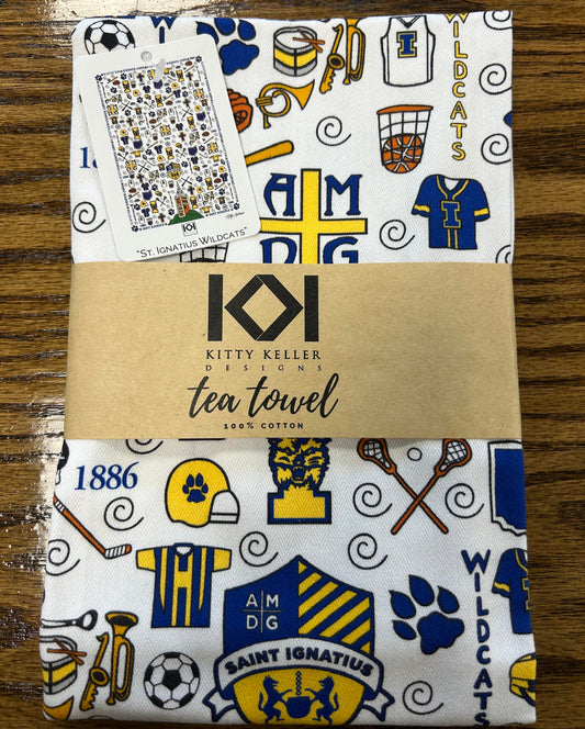 Kitty Keller Tea Towel