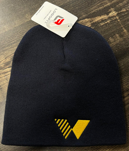 Logo Fit Navy Welsh Academy Beanie